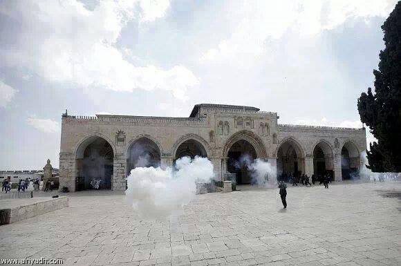 Aksa'da Şiddetli Çatışmalar-FOTO