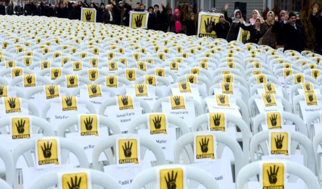 Binlerce Rabia Şehidini Görmezden Geldiler