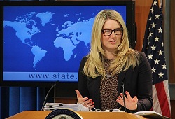 ABD sözcüsü Harf kınayamadı