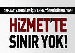 Cemaat'ten Yahudiler için anma töreni!