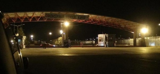 Suriye Sınır Kapıları Kapatıldı