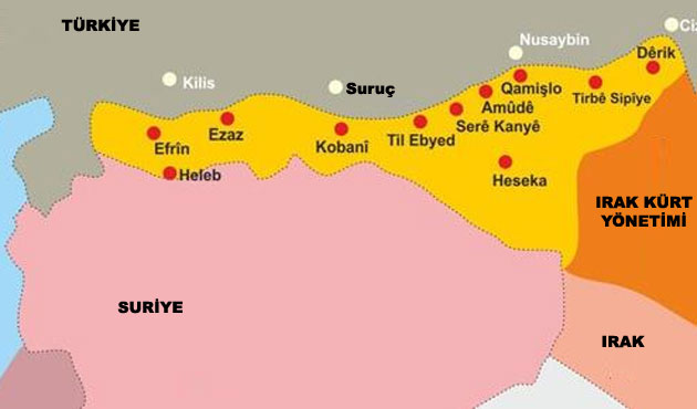 Suriyeli Kürtler Özerklik İlan Etti