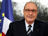 Chırac:Ortadoğu barış süreci canlandırılmalı