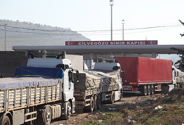 Cilvegözü Sınır Kapısı'nda yoğunluk