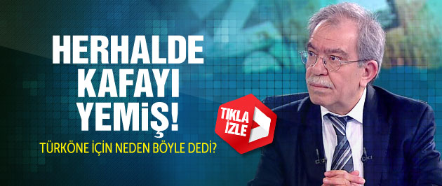 'Mümtazer Türköne Kafayı Yemiş!' (Video)