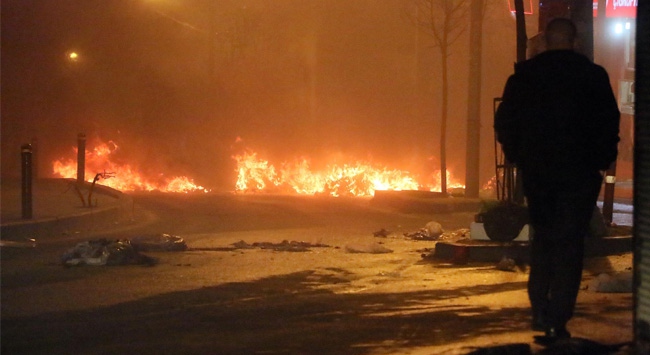 Okmeydanı'nda olaylı gece