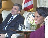 Rice, Türkiye'nin 'T'sini Bilmez