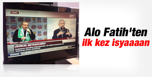 Habertürk Başbakan Erdoğan yerine Kılıçdaroğlu'nu Verdi