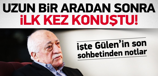 Zaman Yazarı Gülen'in Sohbetini Yazdı