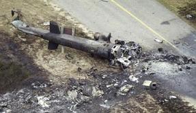 Müşerref'e Refakat Eden Helikopter Düştü