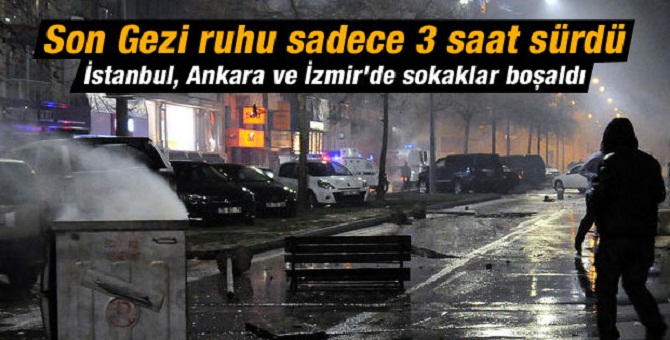 Berkin Elvan eylemleri sona erdi