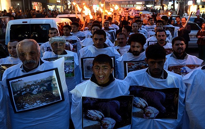 Halep'te geçici ateşkes