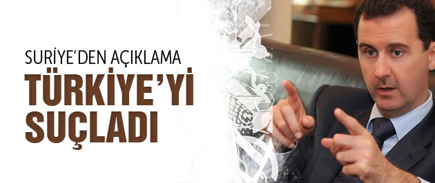 Vurulan uçakla ilgili Suriye'den Tepki!