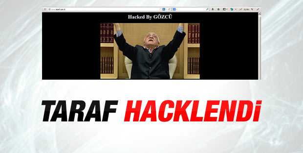 Taraf'ın internet sitesi hacklendi