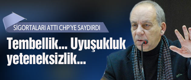 Bekir Coşkun'dan CHP'ye En Ağır Yazı