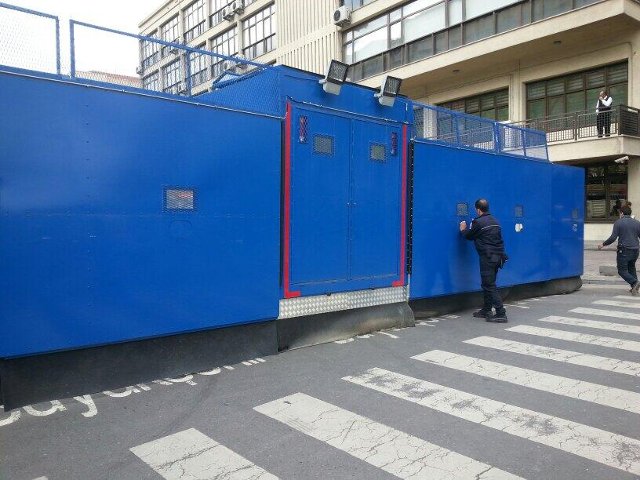 Ankara'daki Barikat Olay Oldu