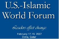 ABD-İslam Forumu Katar'da başladı