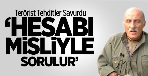 PKK'lı KalkanTehditler Savurdu