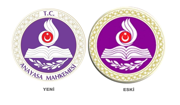 AYM logosuna TC'yi ekledi