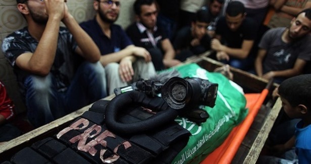 İsrail Gazze'de 16 gazeteciyi öldürdü