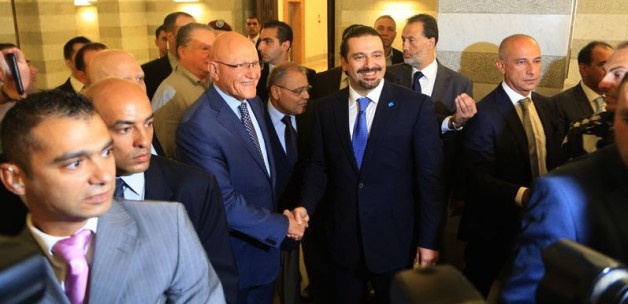 Saad Hariri Beyrut'a geldi