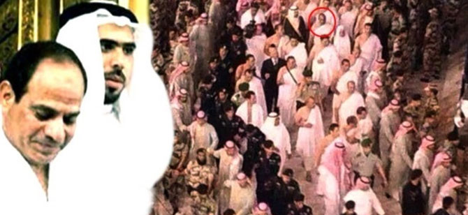 Sisi için Kabe'de etten duvar