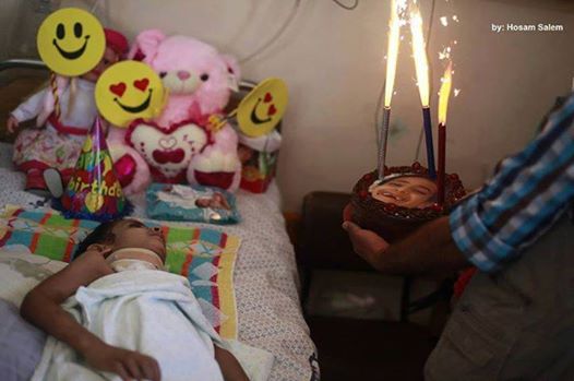 Filistinli Baba Duygulandırdı-FOTO