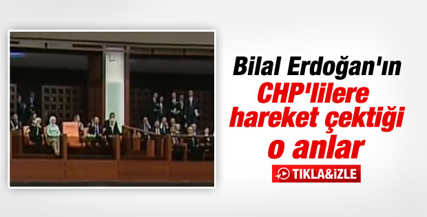 Bilal Erdoğan'dan CHP'li vekillere tepki İZLE