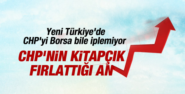 CHP'nin kitapçık fırlatması borsayı etkilemedi