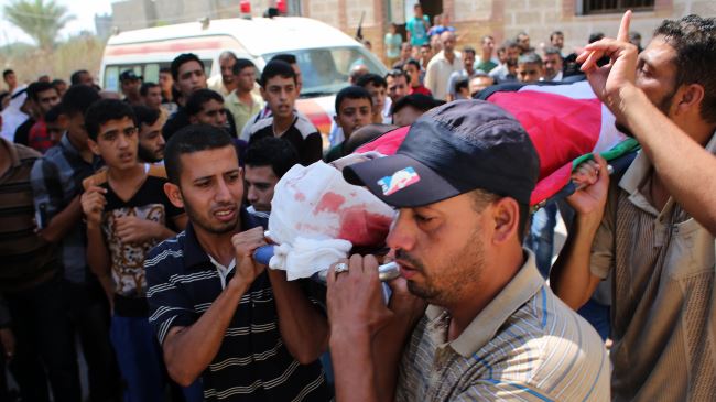 Gazze Şehitlerini Uğurladı (FOTO)