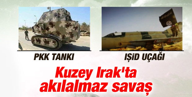 IŞİD elindeki savaş uçaklarının görüntüsünü yayınladı İZLE