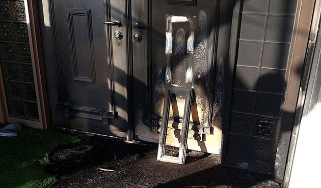 İsveç'de Cami Kundaklandı