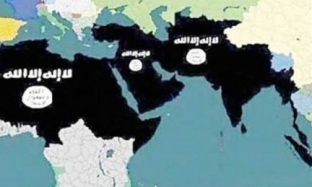 İşte Tekfirci Teröristlerin Hilafet Haritası