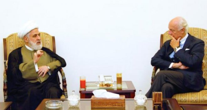 BM Suriye Özel Temsilcisi Lübnan'da Hizbullah ile görüştü