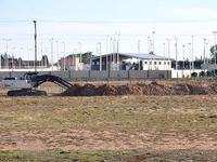 Suriye sınırında hendek çalışması