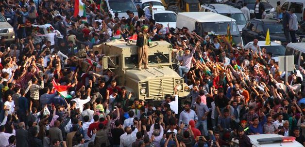 Peşmerge sınırı geçti!