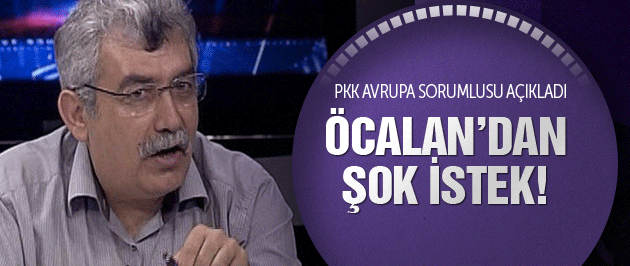 Zübeyir Aydar açıkladı! Öcalan'dan şok istek!