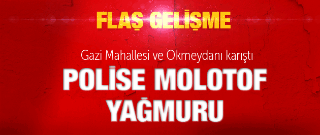Okmeydanı ve Gazi Mahallesi karıştı