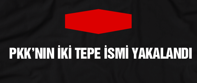 PKK'nın iki tepe ismi yakalandı