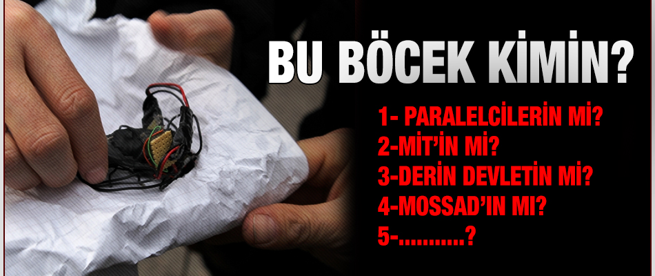 İslami STK'nın Ofisinde Böcek Bulundu