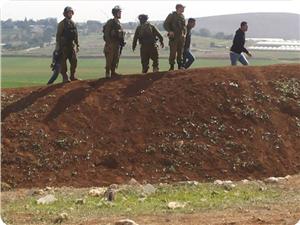 İşgal Güçleri El-Ağvar'da Açılışı Yapılan Bahçeyi Yıktı