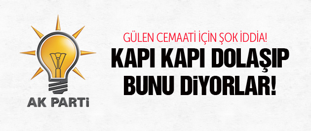 AK Partili Metin Külünk'ten şok Cemaat iddiası