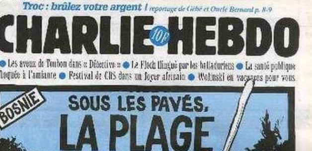 Charlie Hebdo Bosna Katliamıyla da Galga Geçmiş