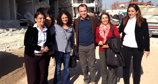 HDP'liler Kobani'ye geçti