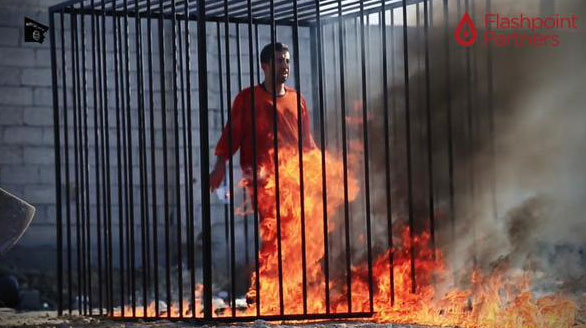 Tekfirci Teröristler Ürdün'lü Pilotu Yakarak Öldürdü