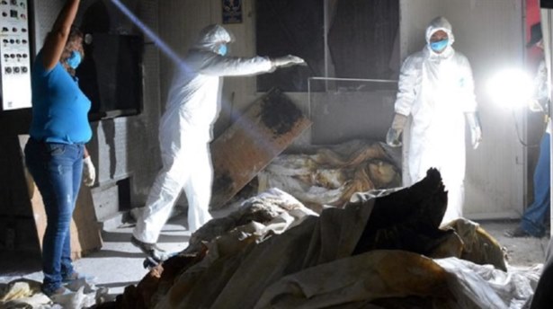 Terkedilmiş Krematoryumda 61 Ceset Bulundu