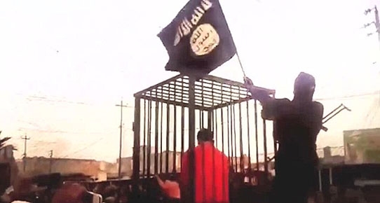 IŞİD, Peşmergeleri Kafese Koyup Geçit Yaptı