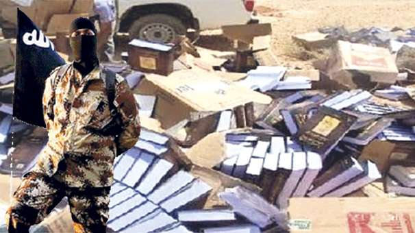 IŞİD Musul'da Osmanlı Arşivini Havaya Uçurdu