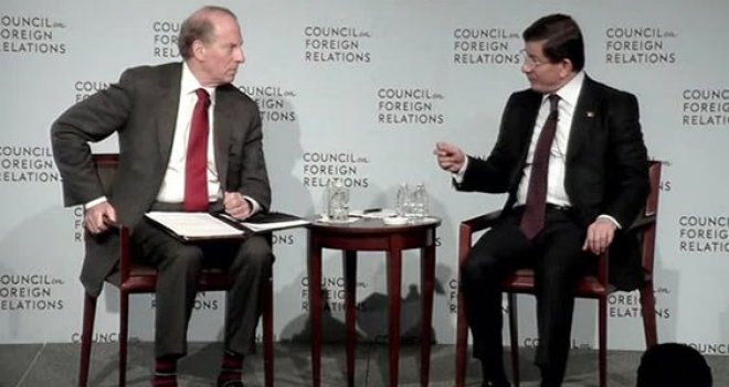 Davutoğlu New York'ta Siyonist Lobi CFR'nin 'Onur Konuğu' Oldu