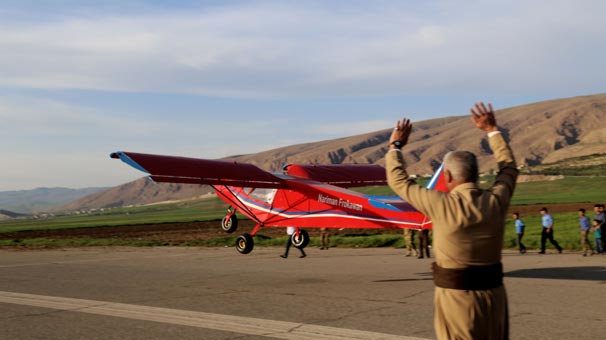 Iraklı Mucit Peşmerge için Uçak Yaptı